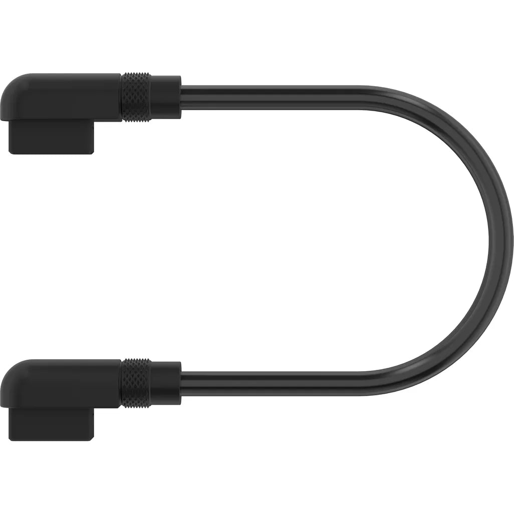 CORSAIR iCUE LINK Cable; 2x 135mm with Slim 90° connectors; Black