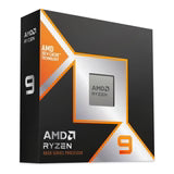 AMD Ryzen 9 9900X3D; 12 Cores/24 Thread base Clock 4.4GHz;Max Boost 5.5 GHz; 128MB Cache; Radeon Graphics