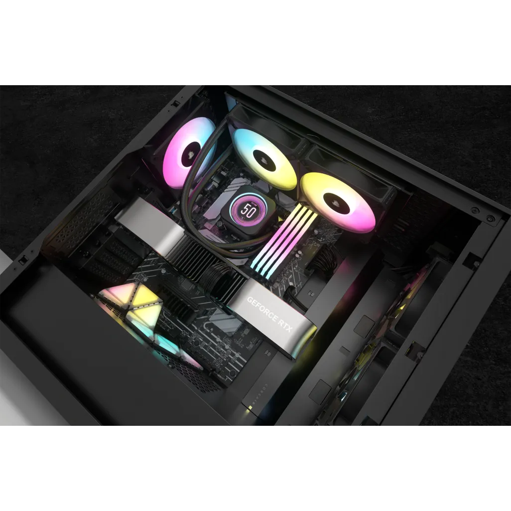 CORSAIR iCUE H100i ELITE LCD XT 240mm Liquid CPU Cooler