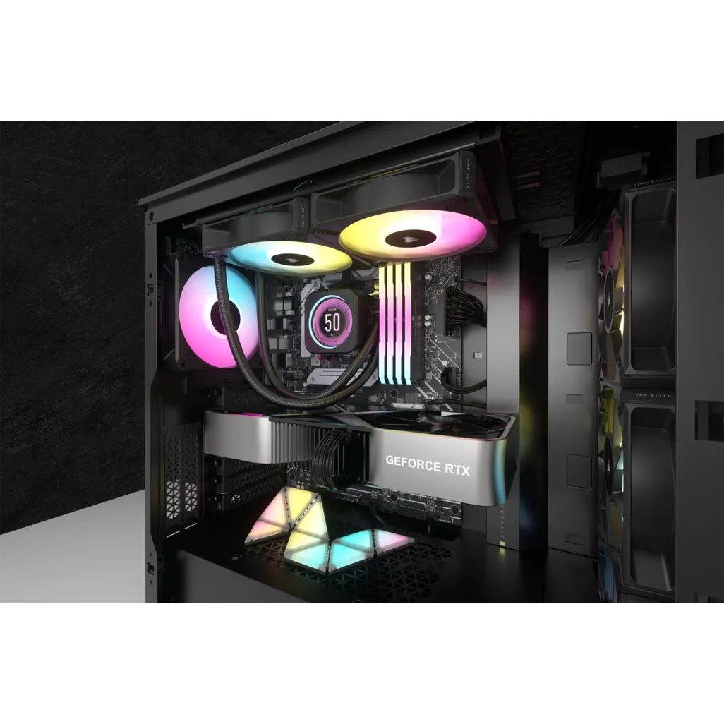 CORSAIR iCUE H100i ELITE LCD XT 240mm Liquid CPU Cooler