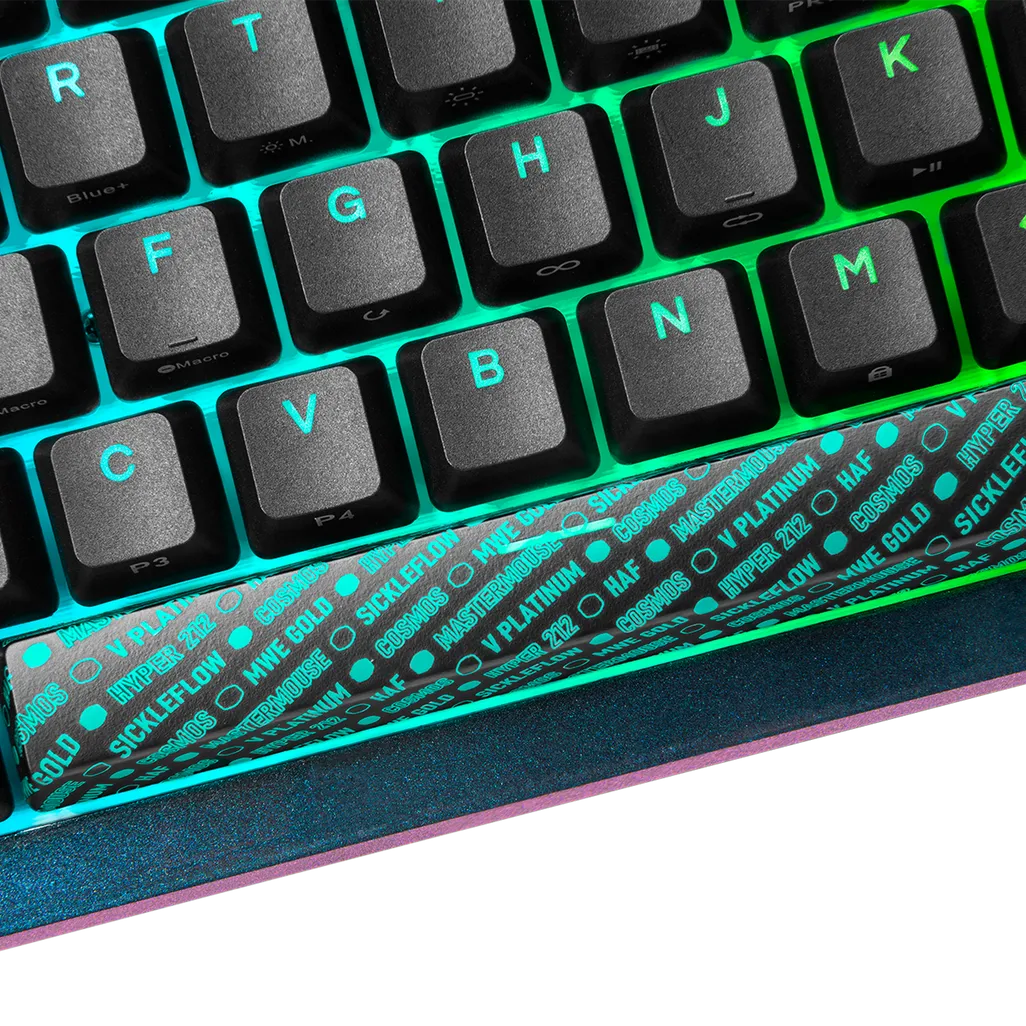 Cooler Master Peripherals MK721 30th Anniversary Edition, 65%, Wired & Wireless, USB + RF Wireless + Bluetooth, Mechanical, QWERTY, LED