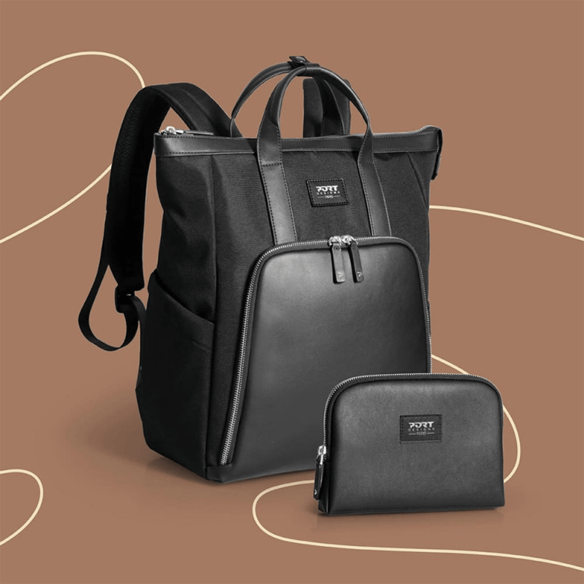 PORT MUSE SIGNATURE 16" backpack - pouch included-13