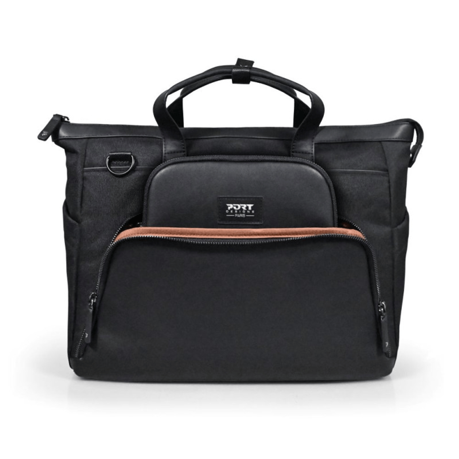 PORT MUSE SIGNATURE business 16" laptop handbag - clutch bag included-2