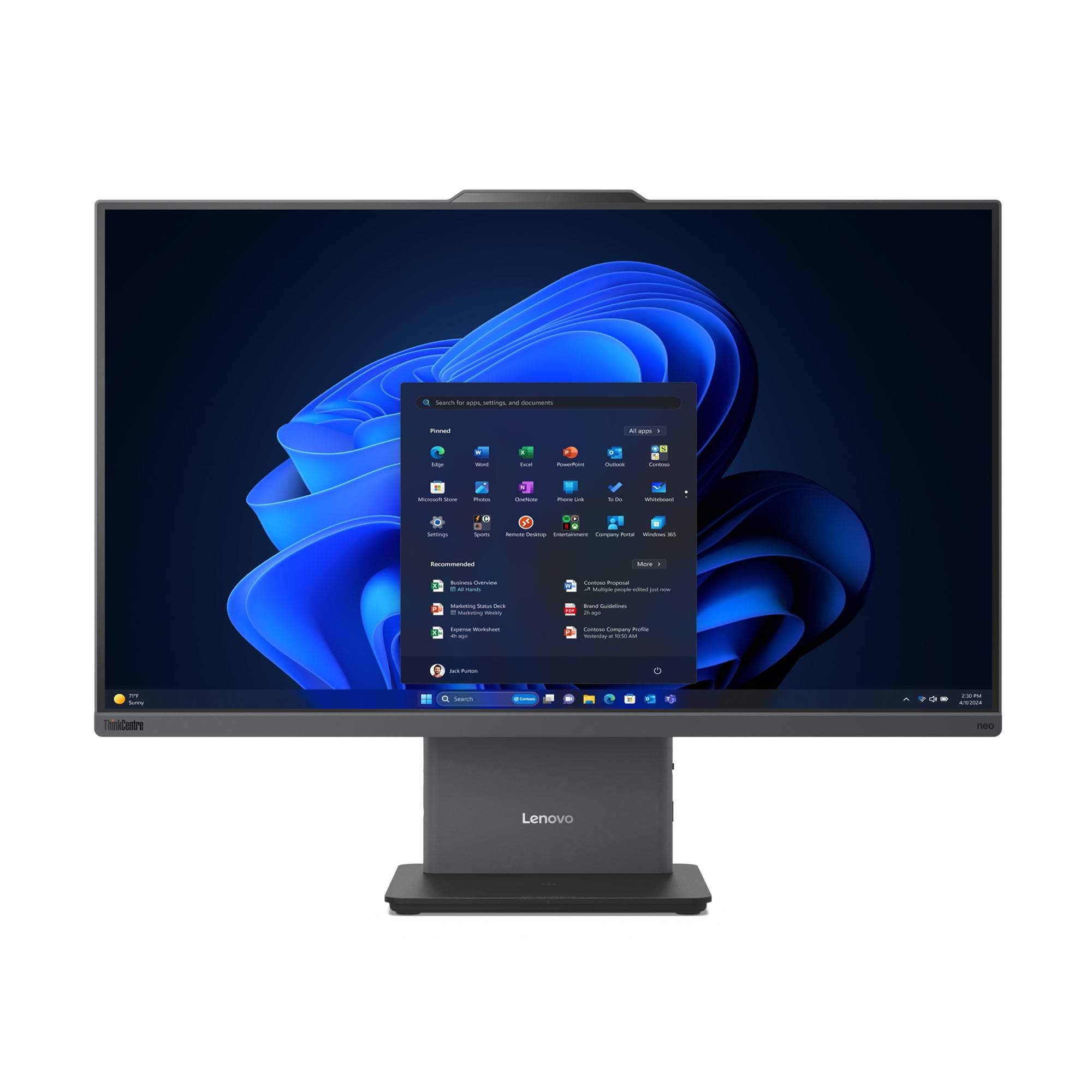 Lenovo Neo 50a 23.8in FHD Desktop PC-0