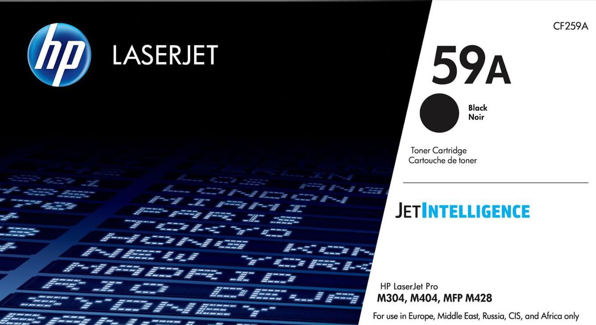 HP # 59 Black Toner Cartridge