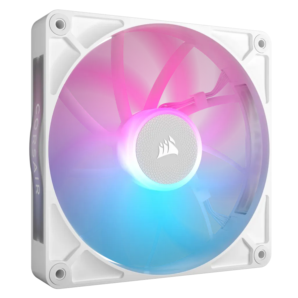 CORSAIR RX Series; iCUE LINK RX140; 140mm Fan; Single Pack - White.