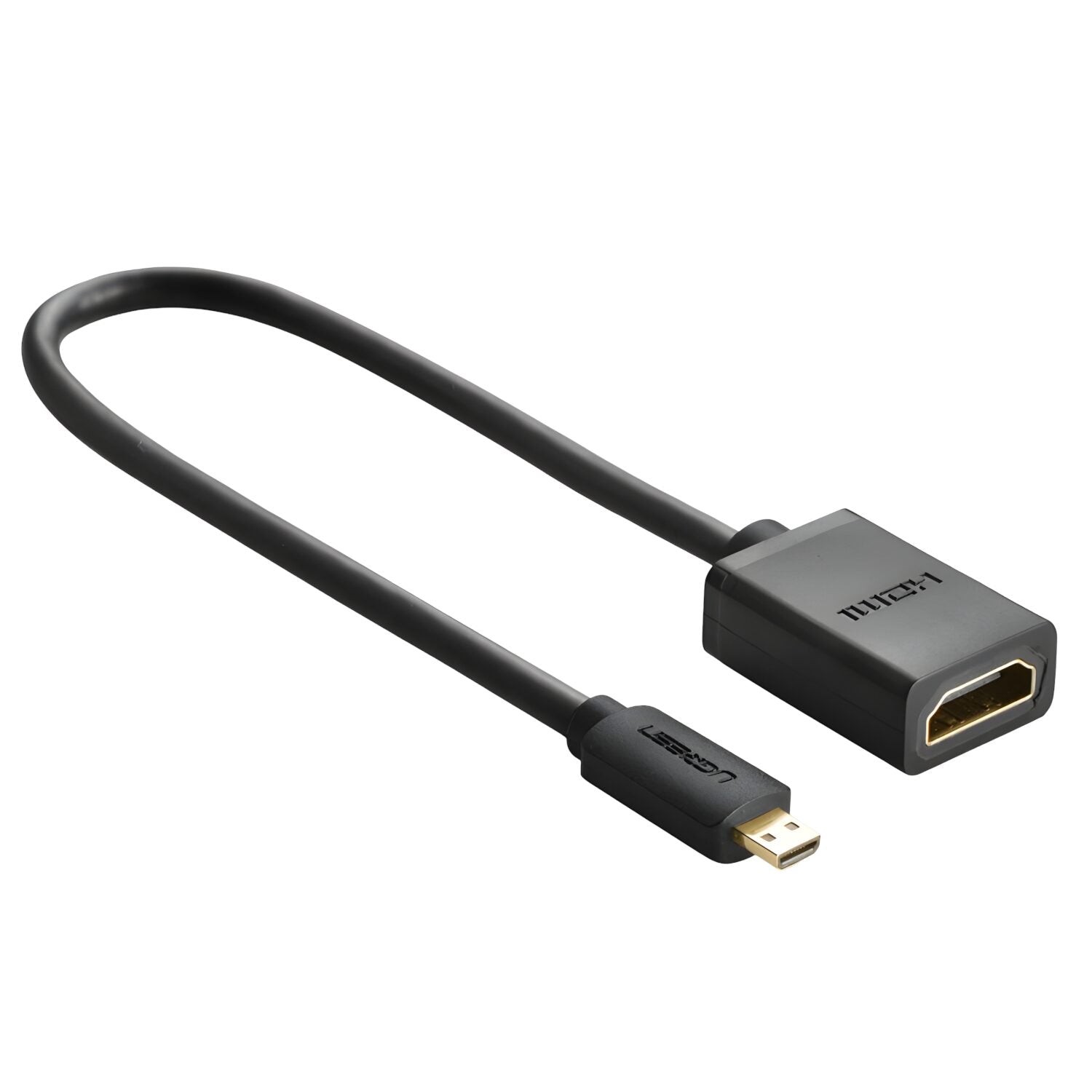 UGREEN 20134-20134 Micro HDMI Male to HDMI Female Adapter - Black-2