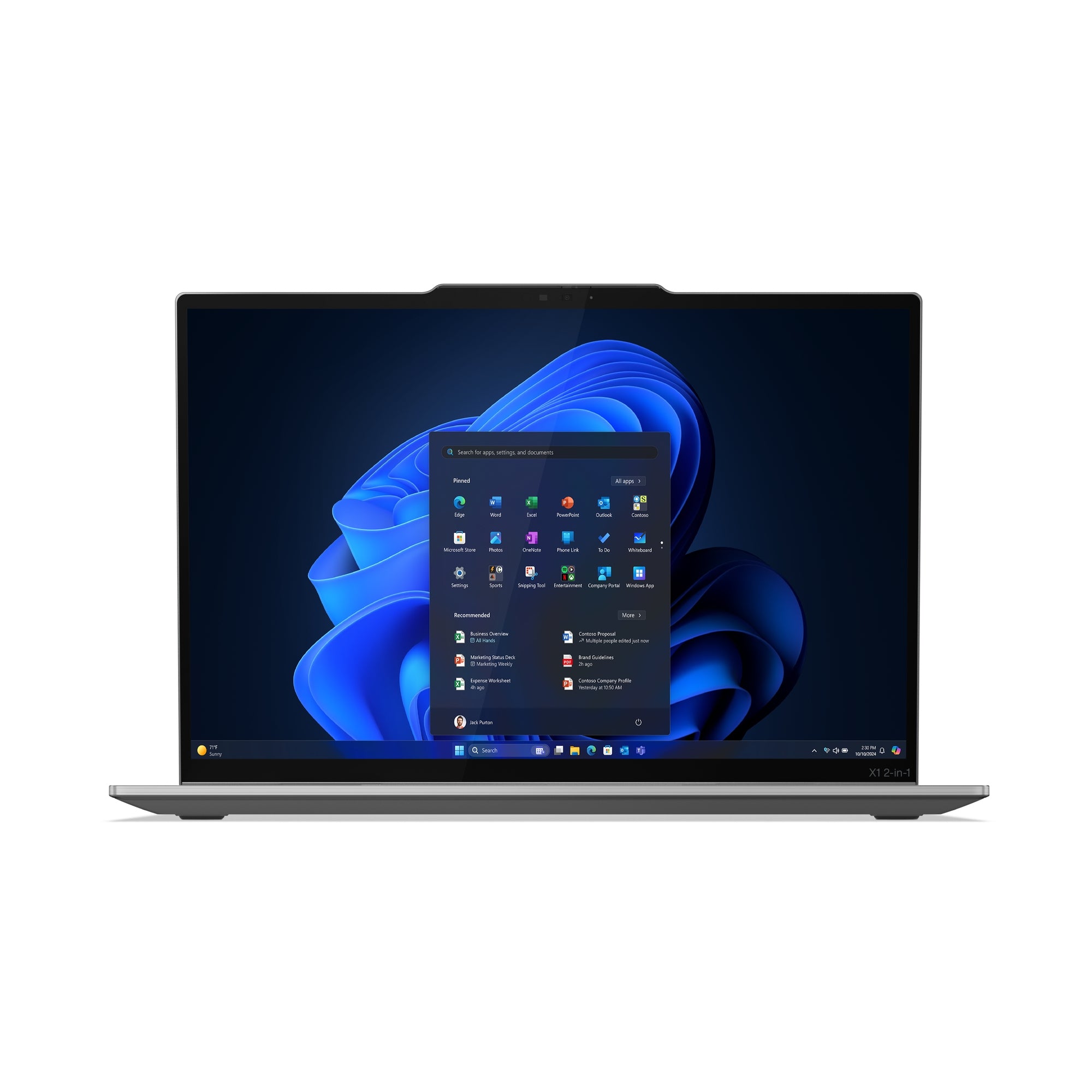 Lenovo X1 2-in-1 U7 32GB 1TB 14in WUXGA Notebook-0