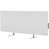 AENO Premium Eco Smart Heater, 700W, Tempered glass, Infrared+convection heating type, Led display Plug type_ SOUTH AFRICA (M type), WHITEManufacturer_ AENO-0