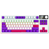 LORGAR KBP70TKLW, Wireless TKL Mechanical Gaming Keyboard Pro, White, EN layout-0