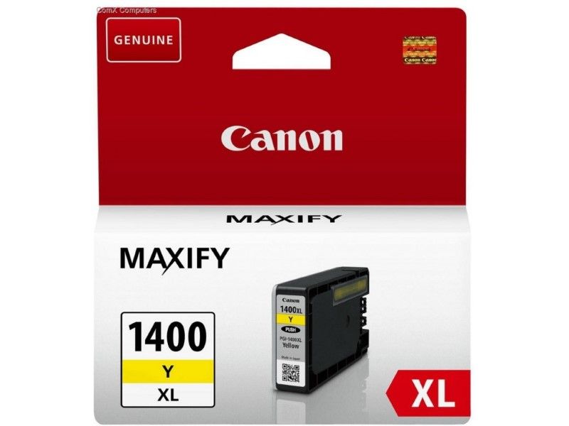 Canon-Ink-PGI-1400XL Y-MB2040/ MB2140/ MB2340/ MB2740- Yield 900