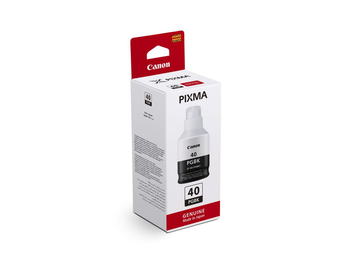 Canon-Ink-GI-40 BK-GM2040/ G5040/ G6040 - Yield 6000