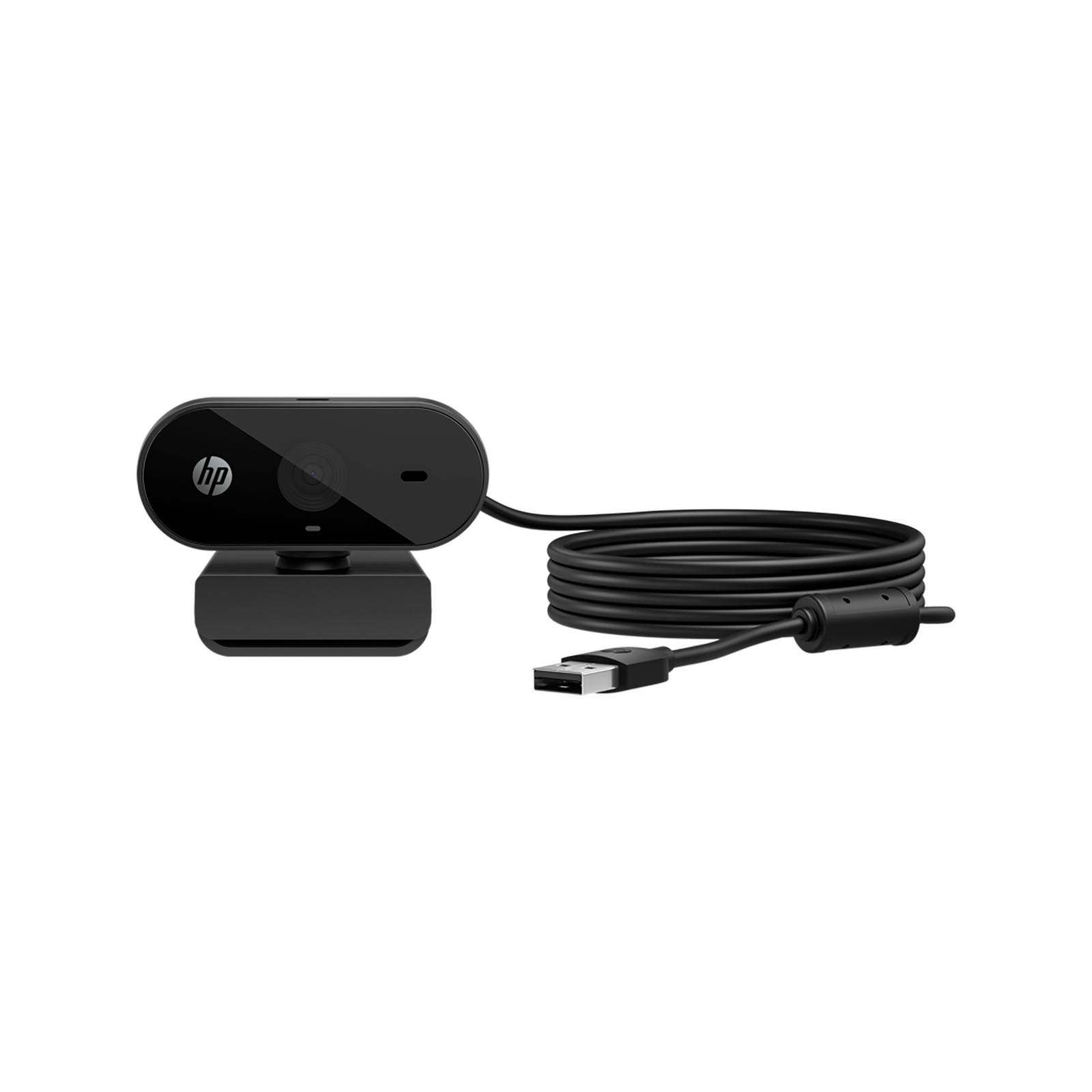 HP 320 Black Full-HD USB Webcam-0