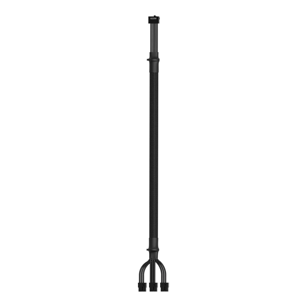 Cooler Master CMA-NFPC16XXBK2-GL, 0.65 m, PCI-E (12+4-pin), 3 x 8-pin, Male, Male, Angled