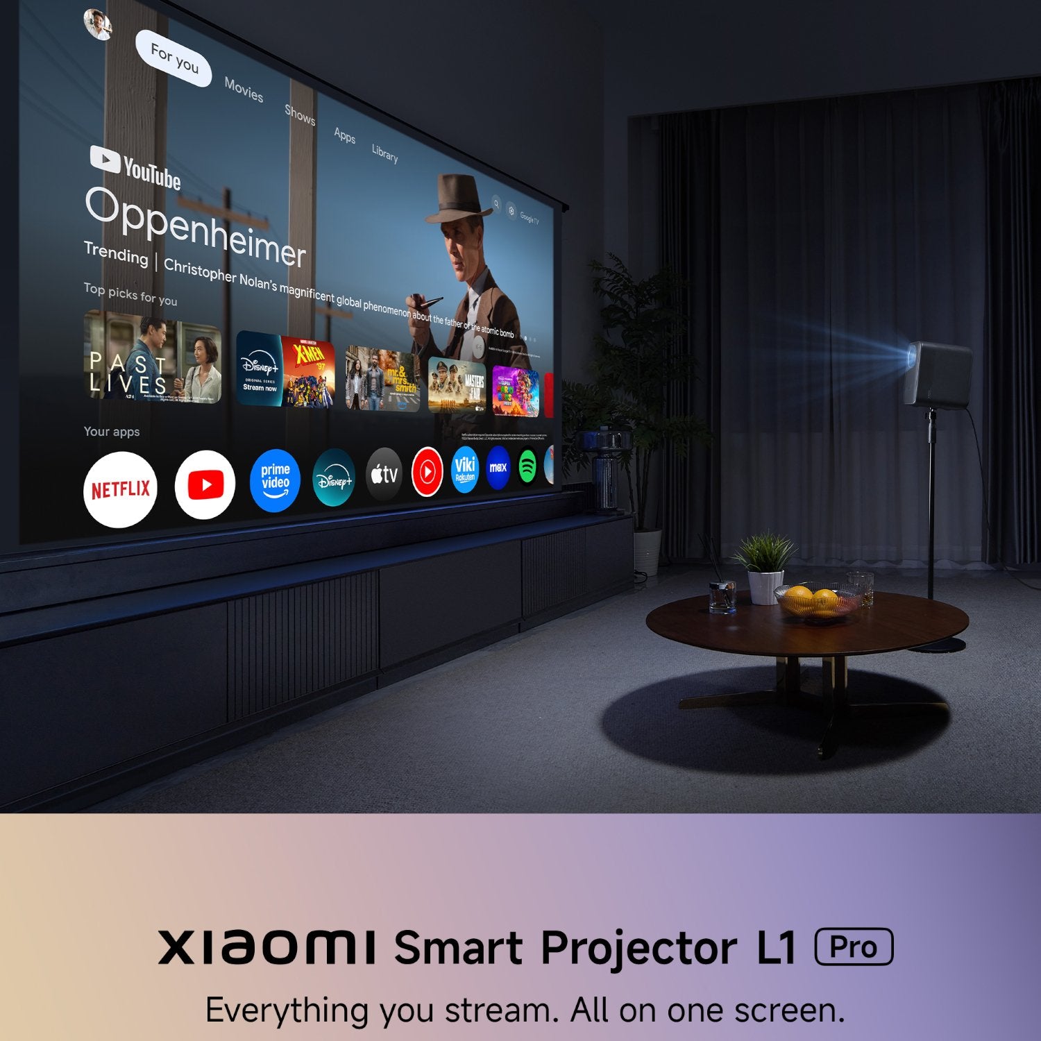 Xiaomi Smart Projector L1 Pro-6