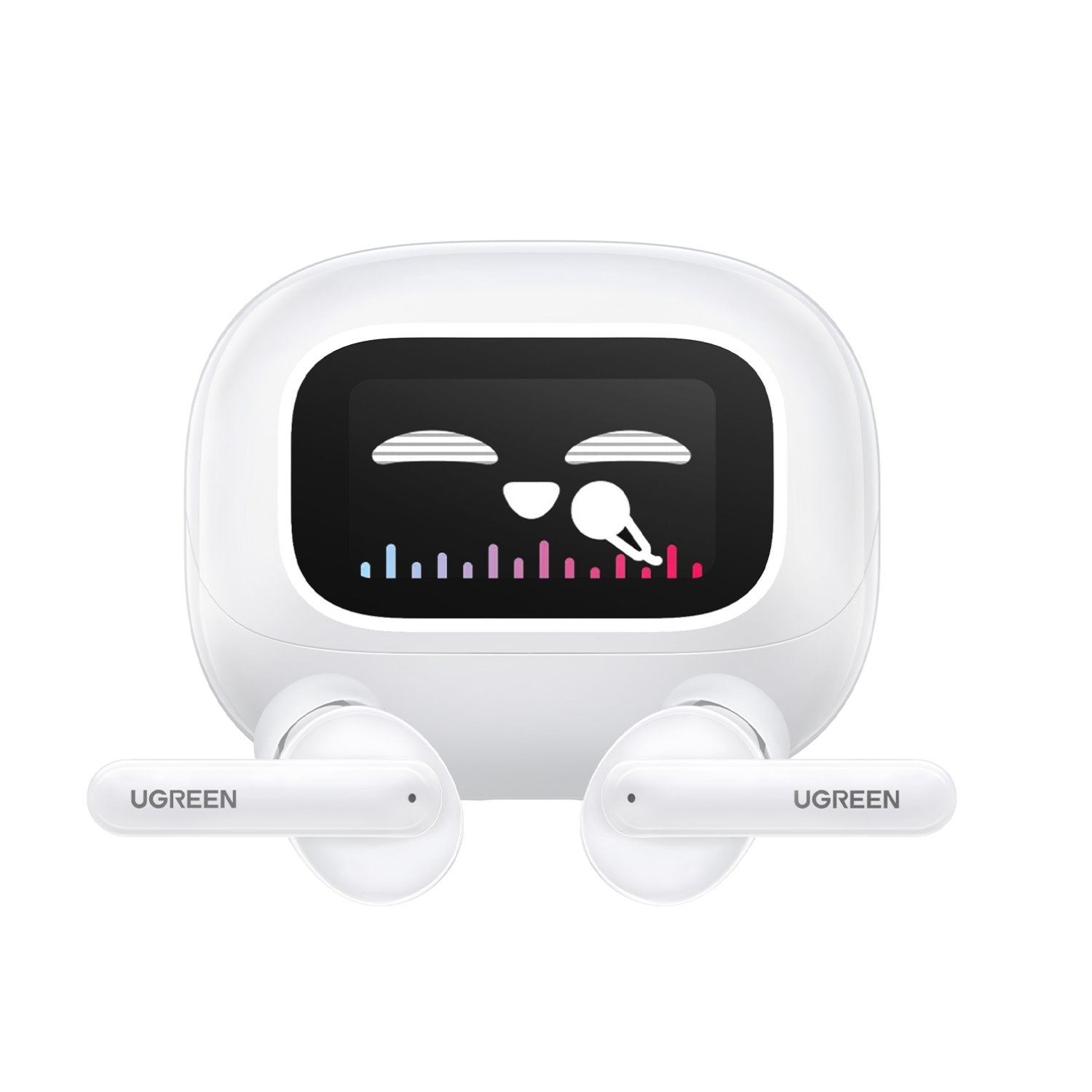 UGreen EchoBuds Magic Wireless (In-Ear Earphones)–White-1