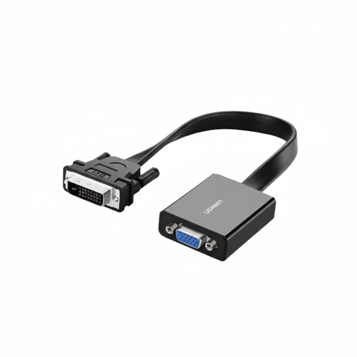 UGreen DVI-D 24+1 to VGA Active Video Adapter (Male to Female) – Black-2