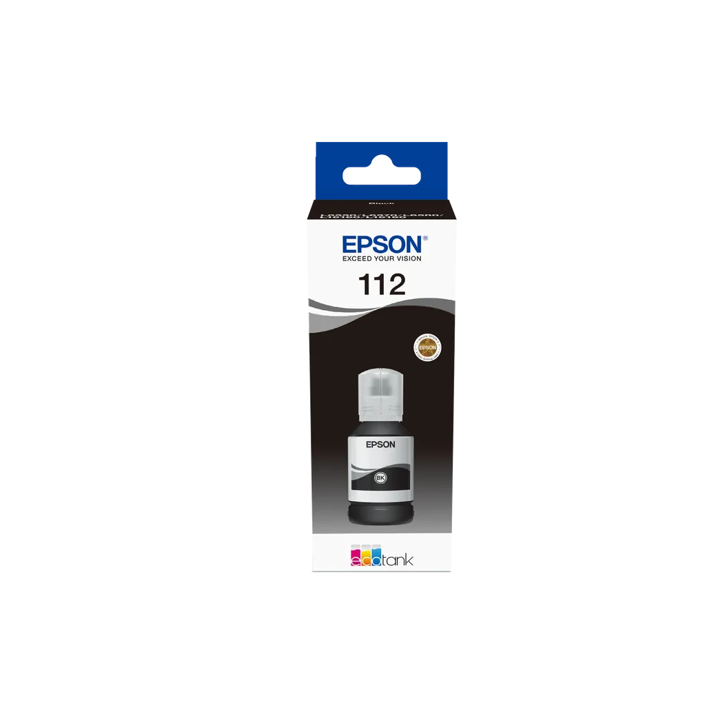 Epson 112 EcoTank Pigment Black ink bottle (127 ml)