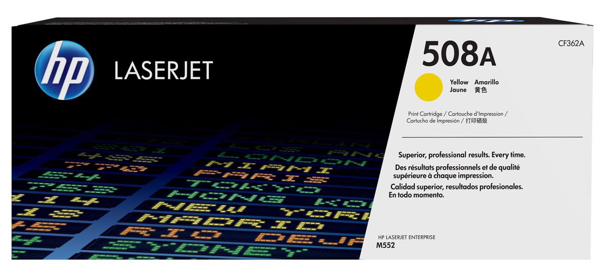 HP 508A Yellow Laserjet Ent M552/M553