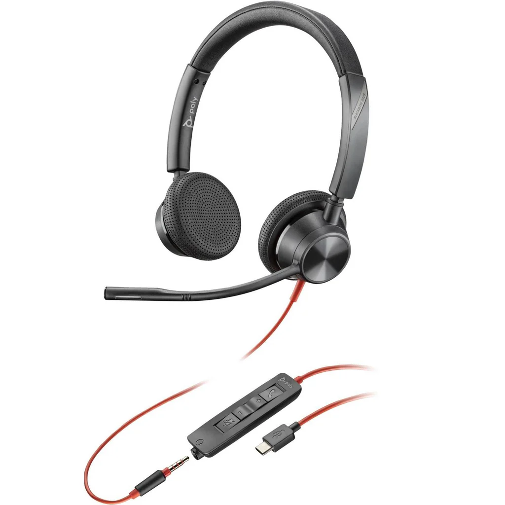 Poly BW 3325 USB-C HS +3.5mmP +USB-C/A-0