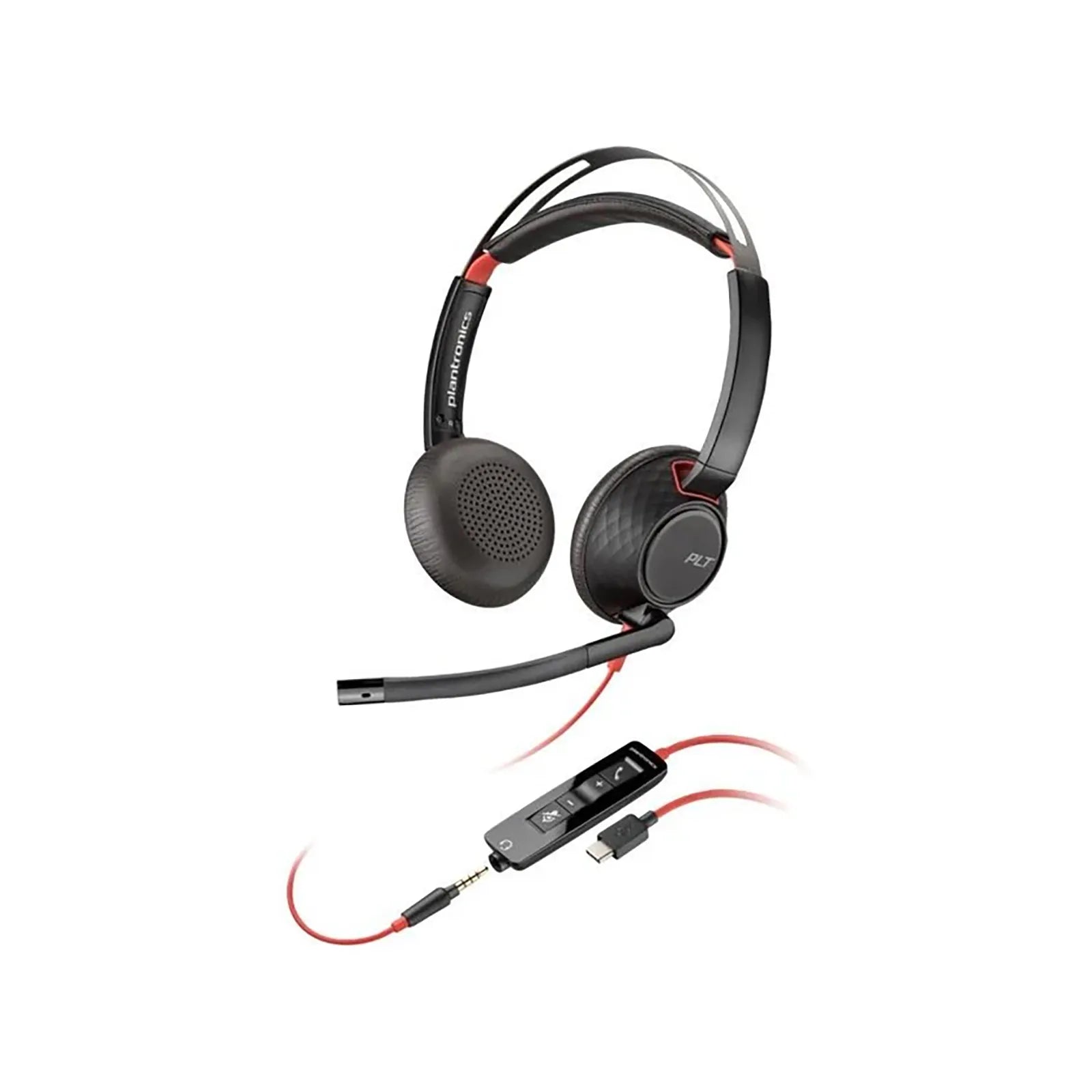 HP POLY 5220 Stereo USB-A Wired Black Headset-0