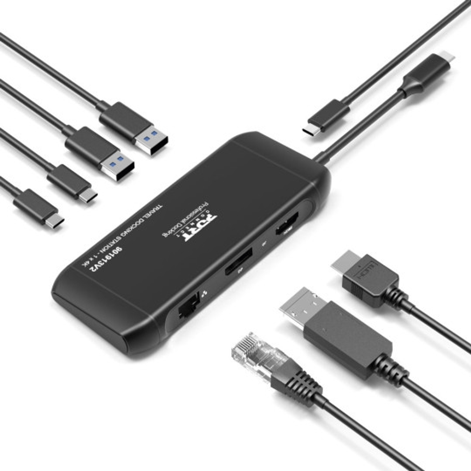 PORT Mobile docking station 1 X 4K USB-C 7 devices 100W-6
