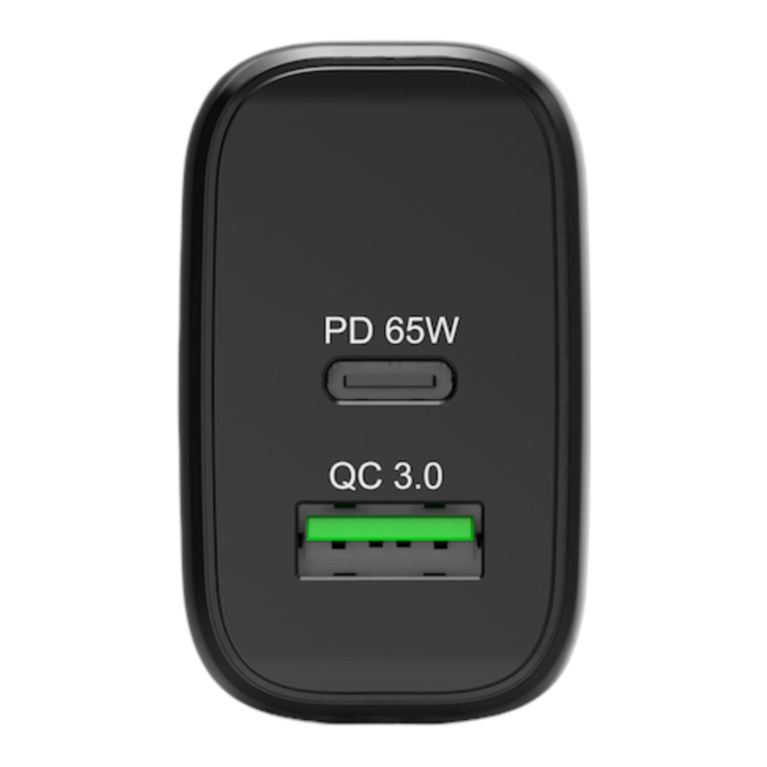 Port Connect 65W GaN Type-C and USB-A Fast Charger-3