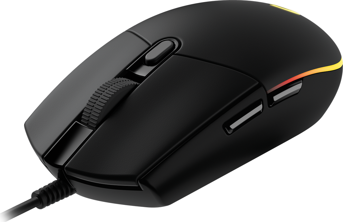 Logitech G102 Lightsync USB Gaming Mouse Black-0