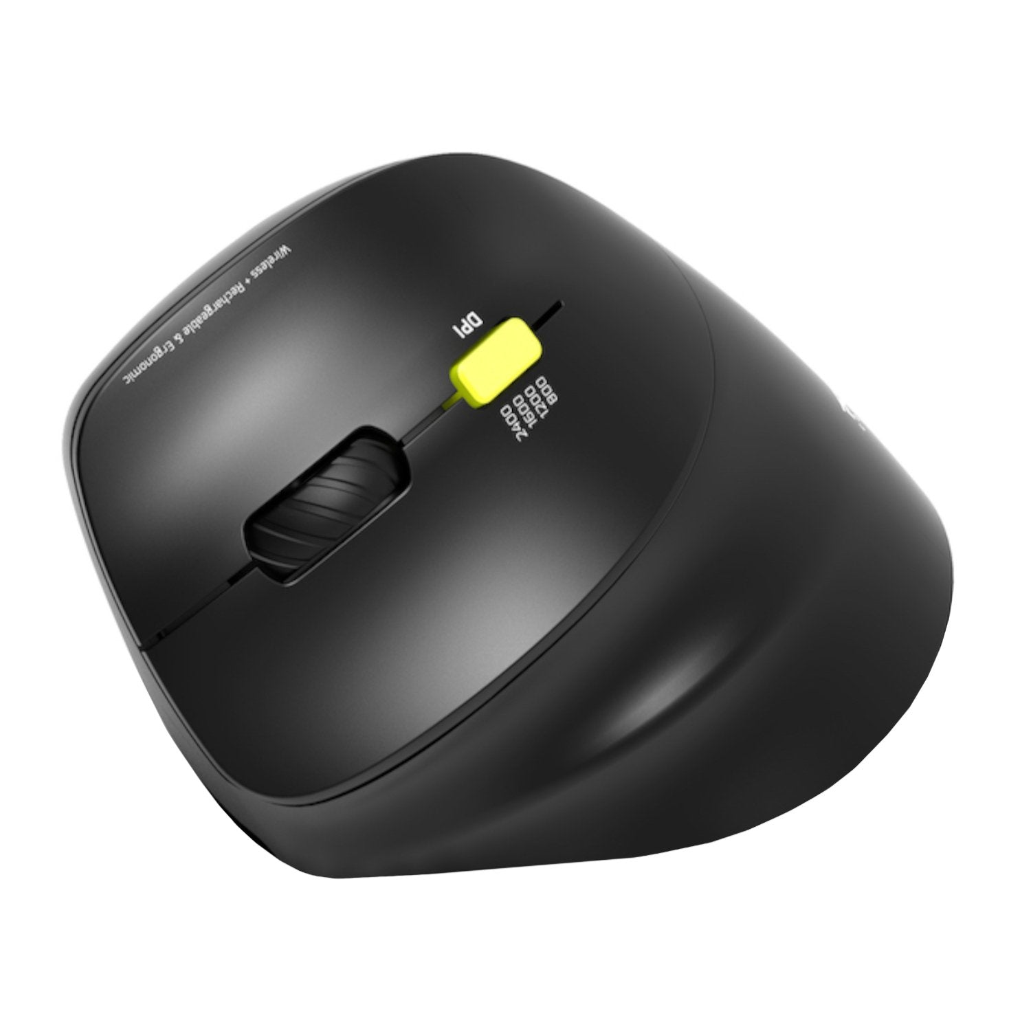 Port Connect Ergo Shape Rechargeable Wireless Mouse-2