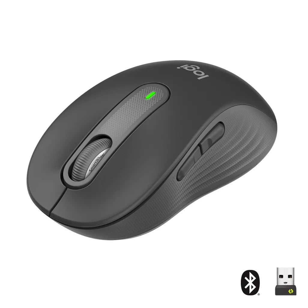 Logitech Signature M650 Bluetooth & Wireless Mouse.
