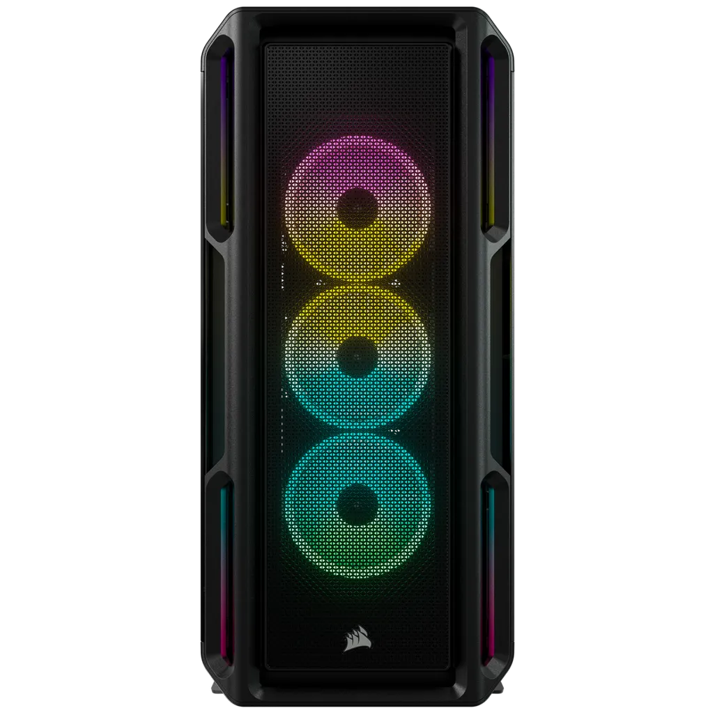 iCUE 5000T Tempered Glass Mid-Tower; Black