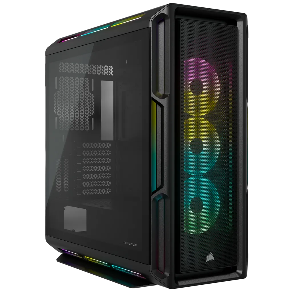 iCUE 5000T Tempered Glass Mid-Tower; Black