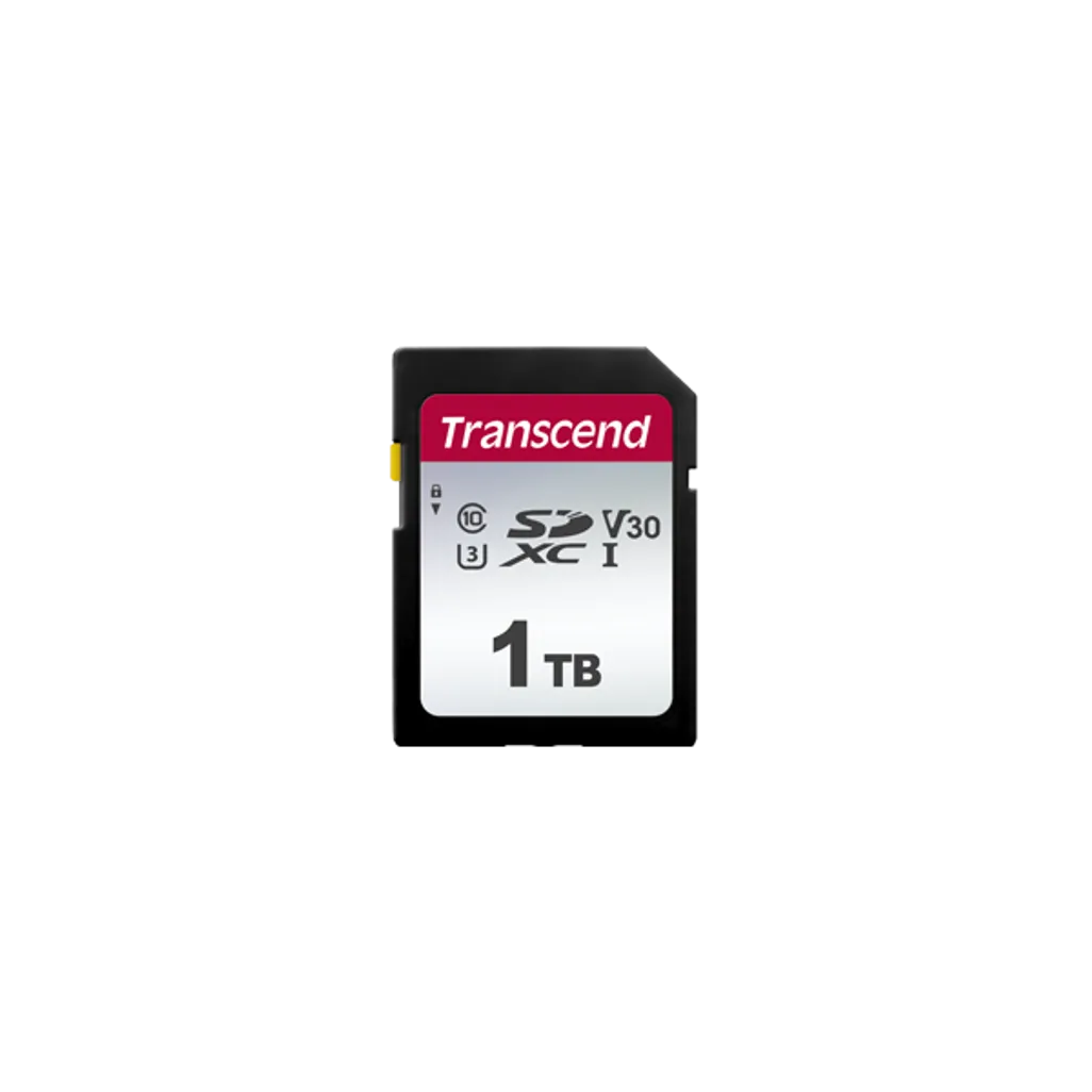 TRANSCEND 300S 1 TB UHS-1 CLASS 10 U1 U3 V30 SDXC CARD 3D NAND