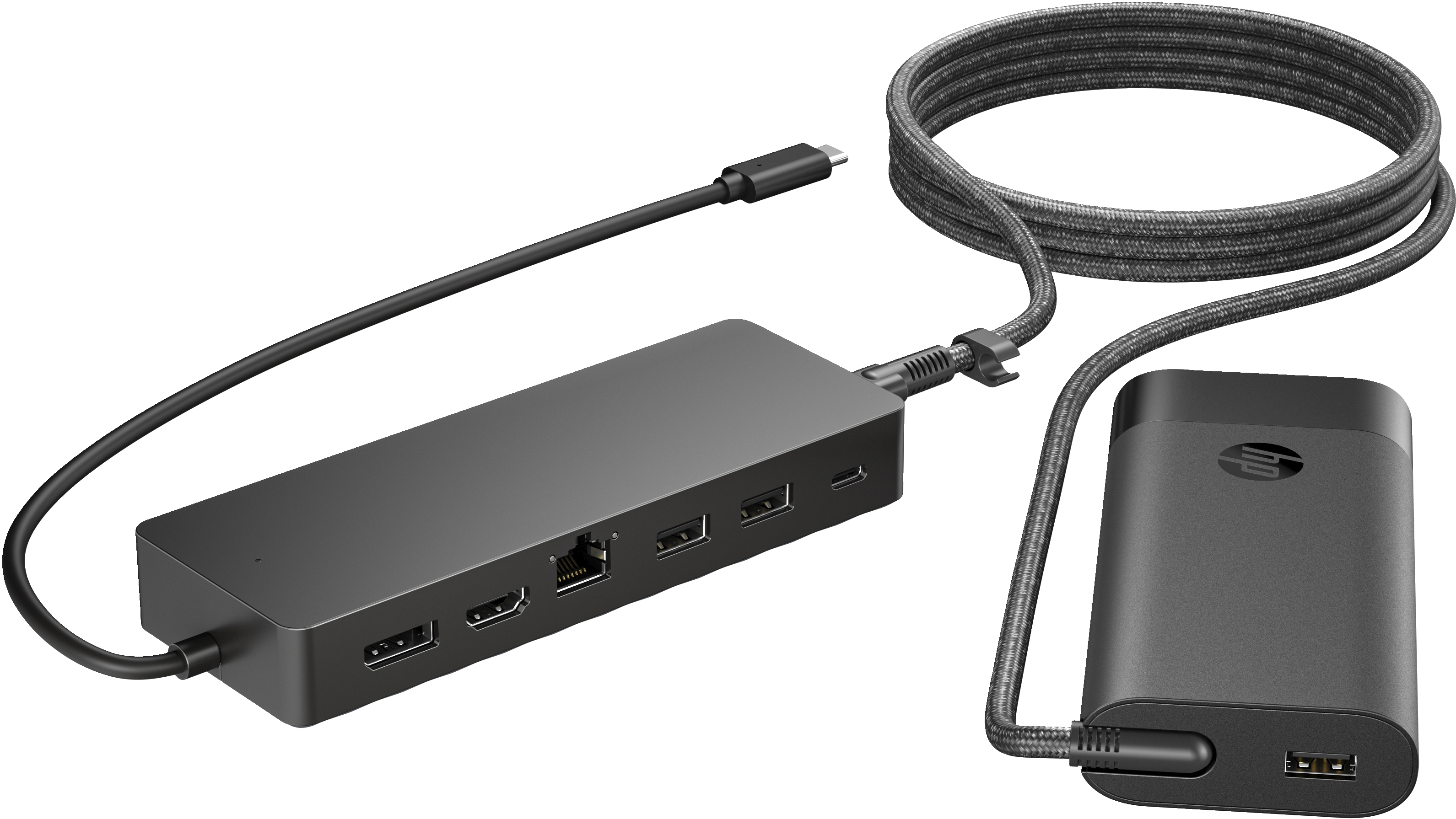 HP Universal USB-C Hub and Laptop Charger Combo-0