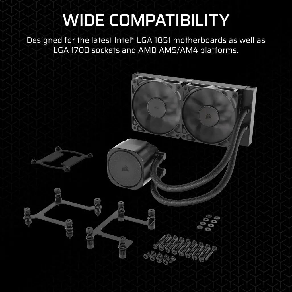 CORSAIR NAUTILUS 240; 240mm Radiator; Liquid CPU Cooler