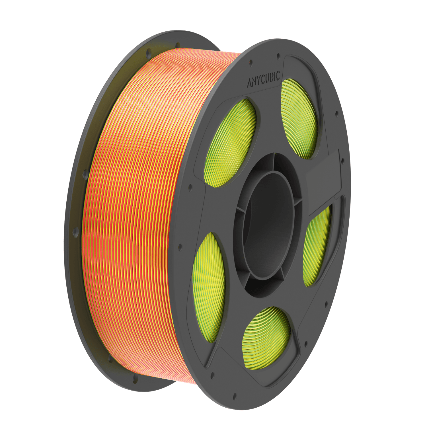 Anycubic PLA Silk Tri-Color Filament – Red Yellow Green-0