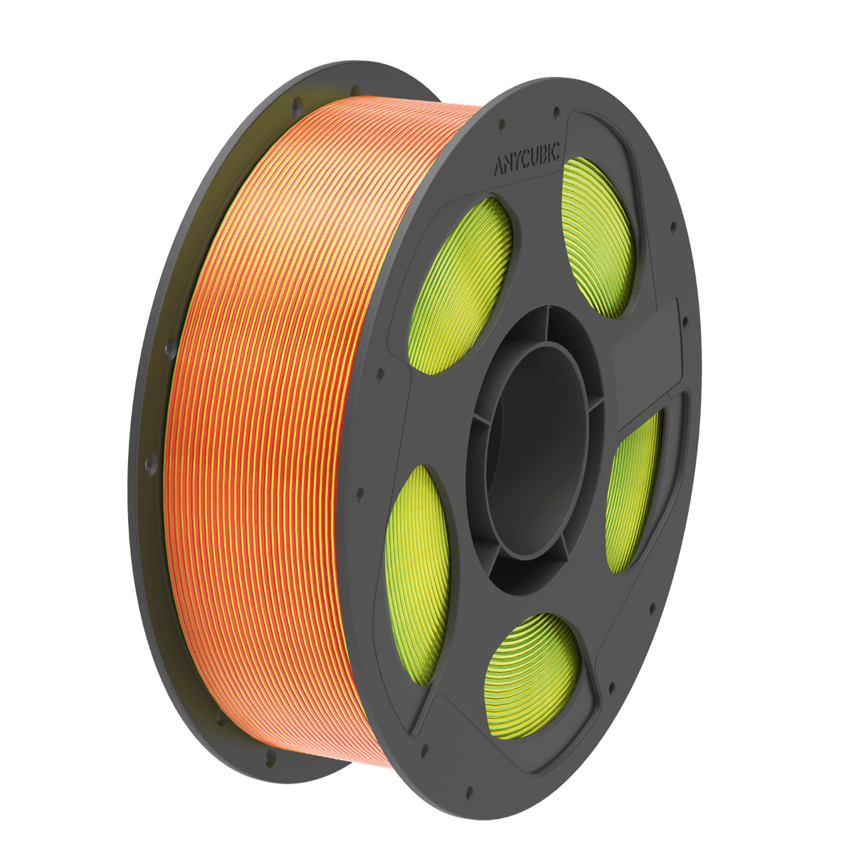 Anycubic PLA Silk Tri-Color Filament – Red Yellow Green-0