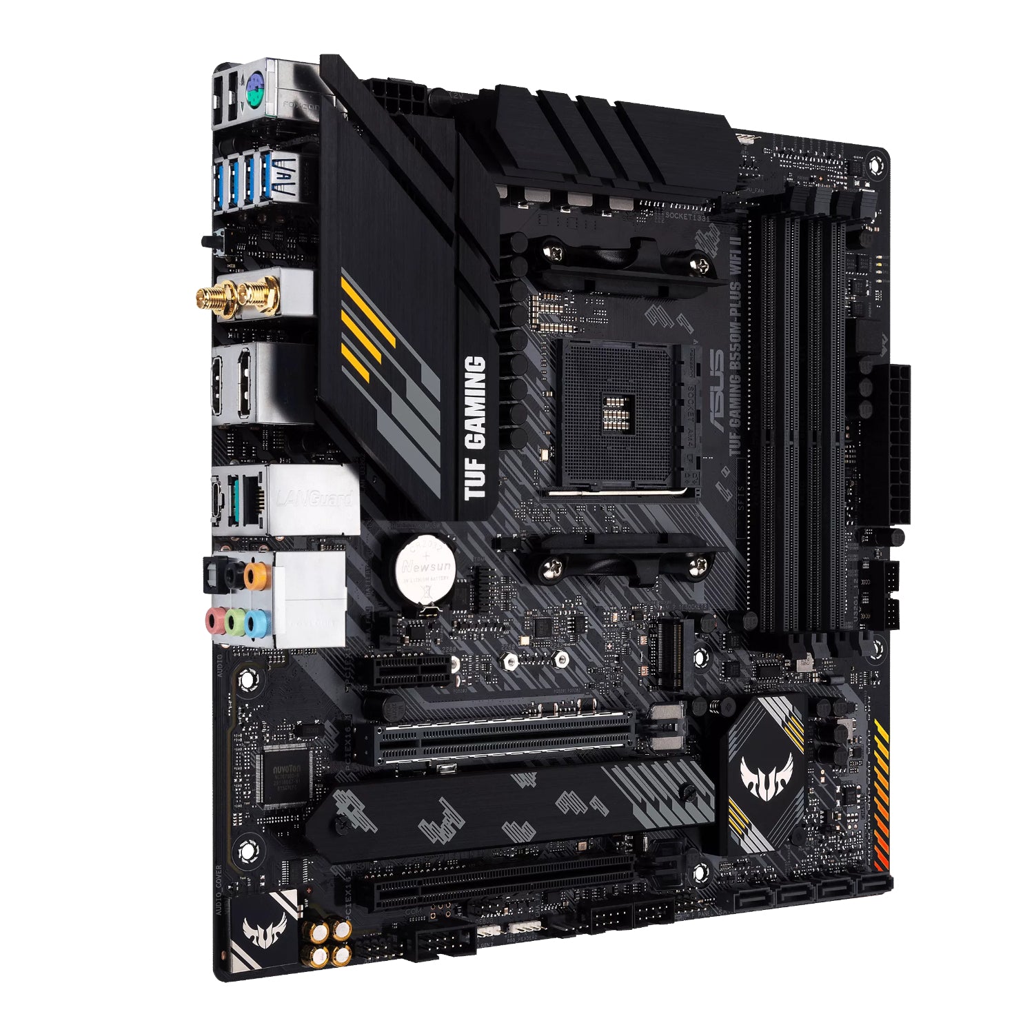 Asus TUF GAMING B550M-PLUS WIFI II and Asus Prime LC 360 ARGB Liquid CPU Cooler Bundle-2