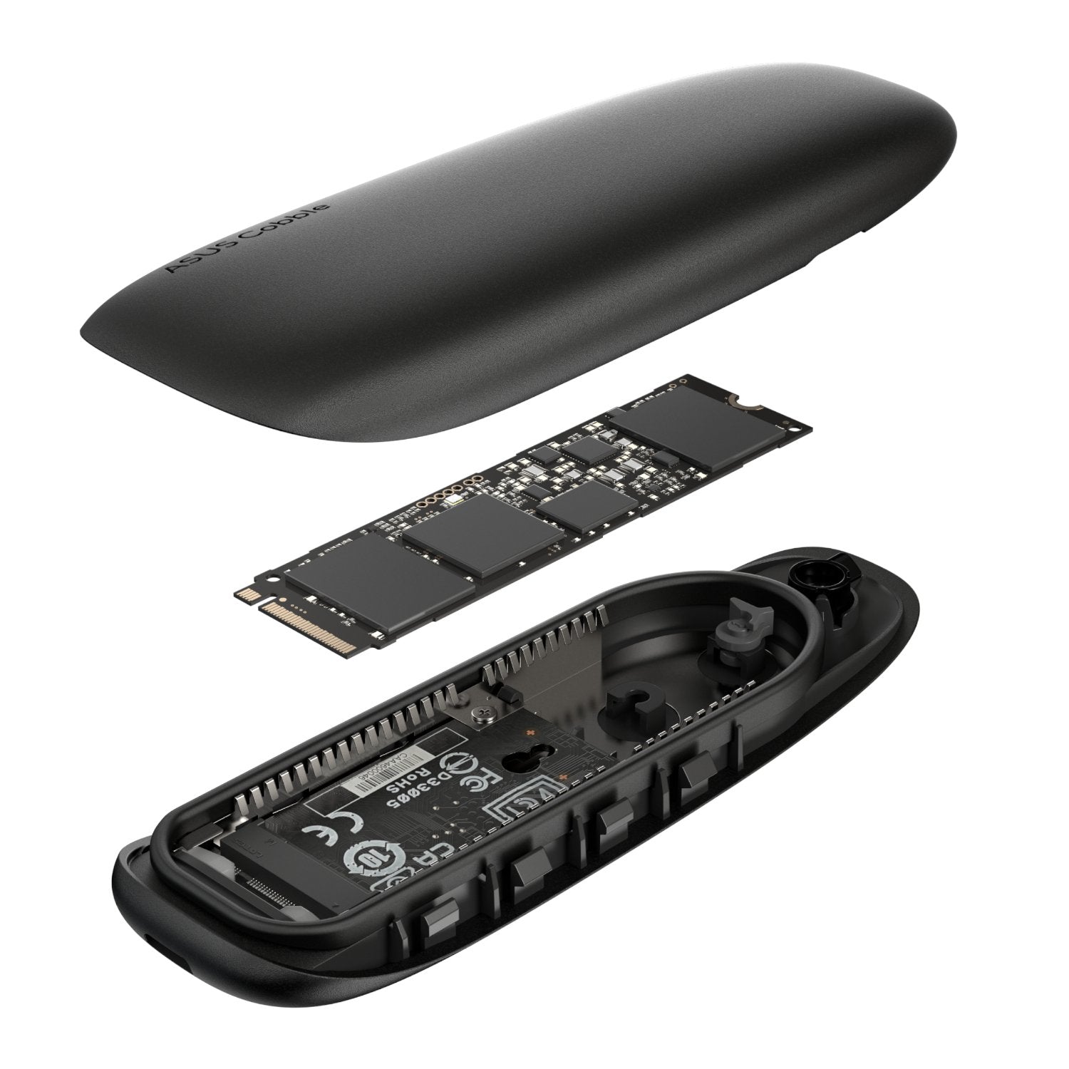 Asus Cobble M.2 SSD Enclosure - Black-4