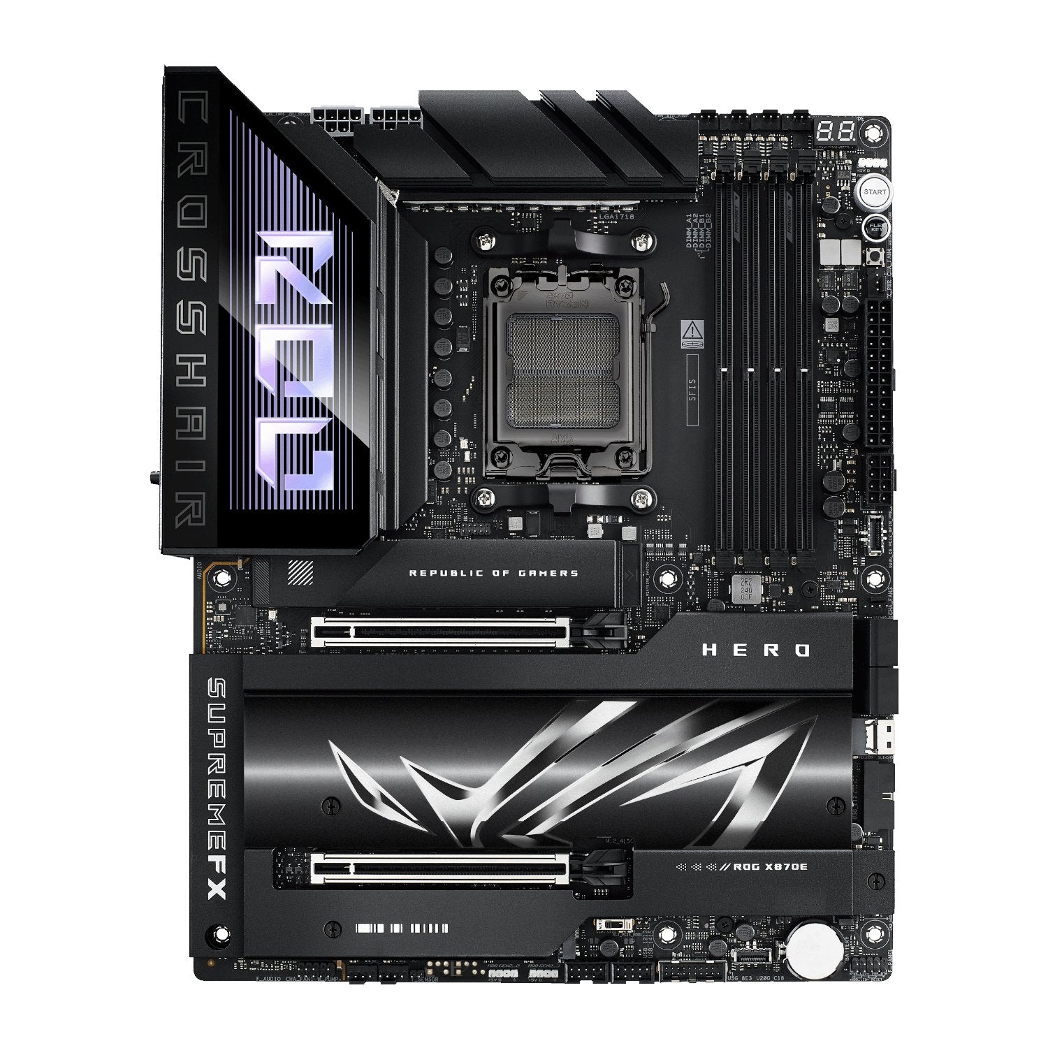 Asus ROG Crosshair X870E HERO ATX Gaming Motherboard-1