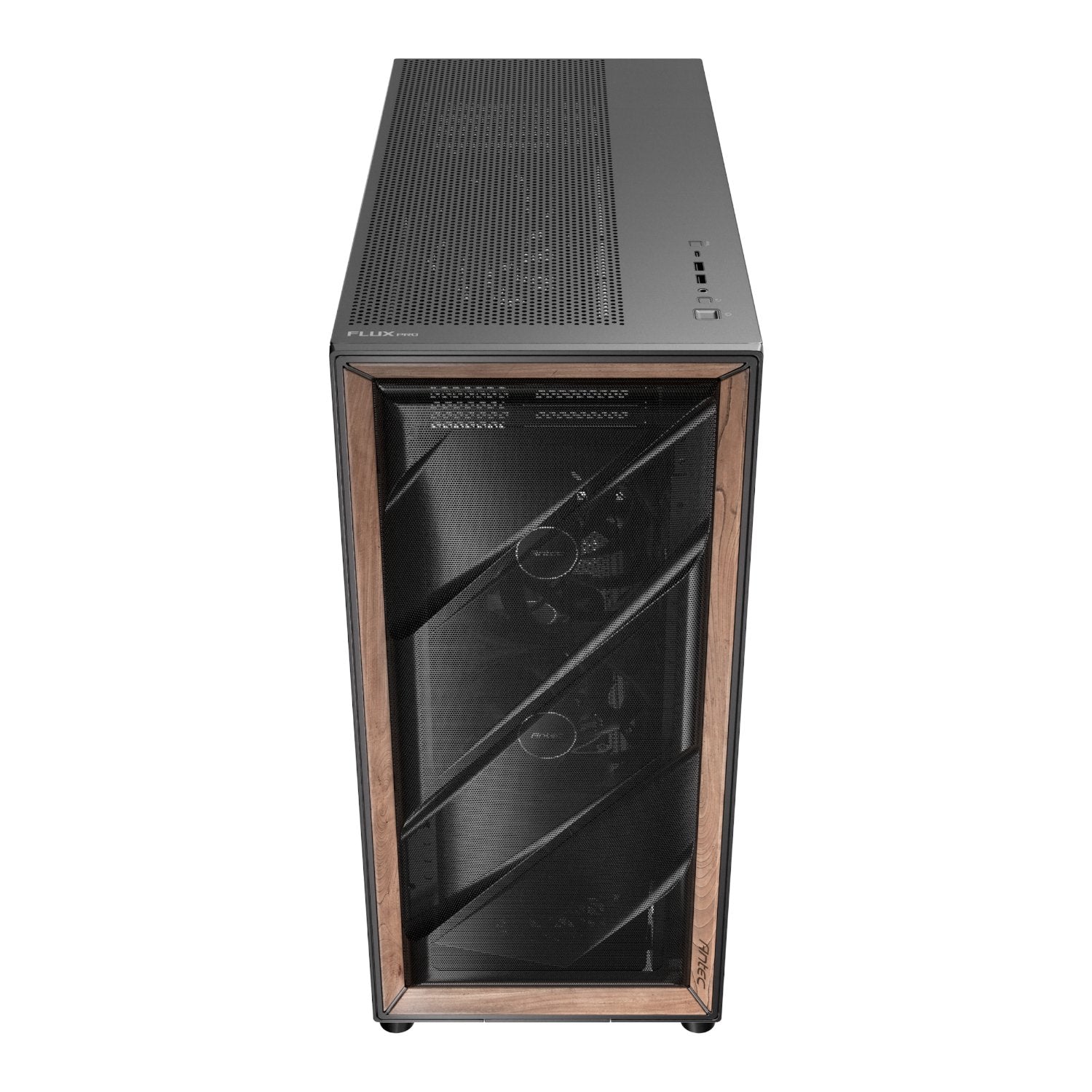 Antec FLUX PRO E-ATX Mid Tower Gaming Chassis – Black-3