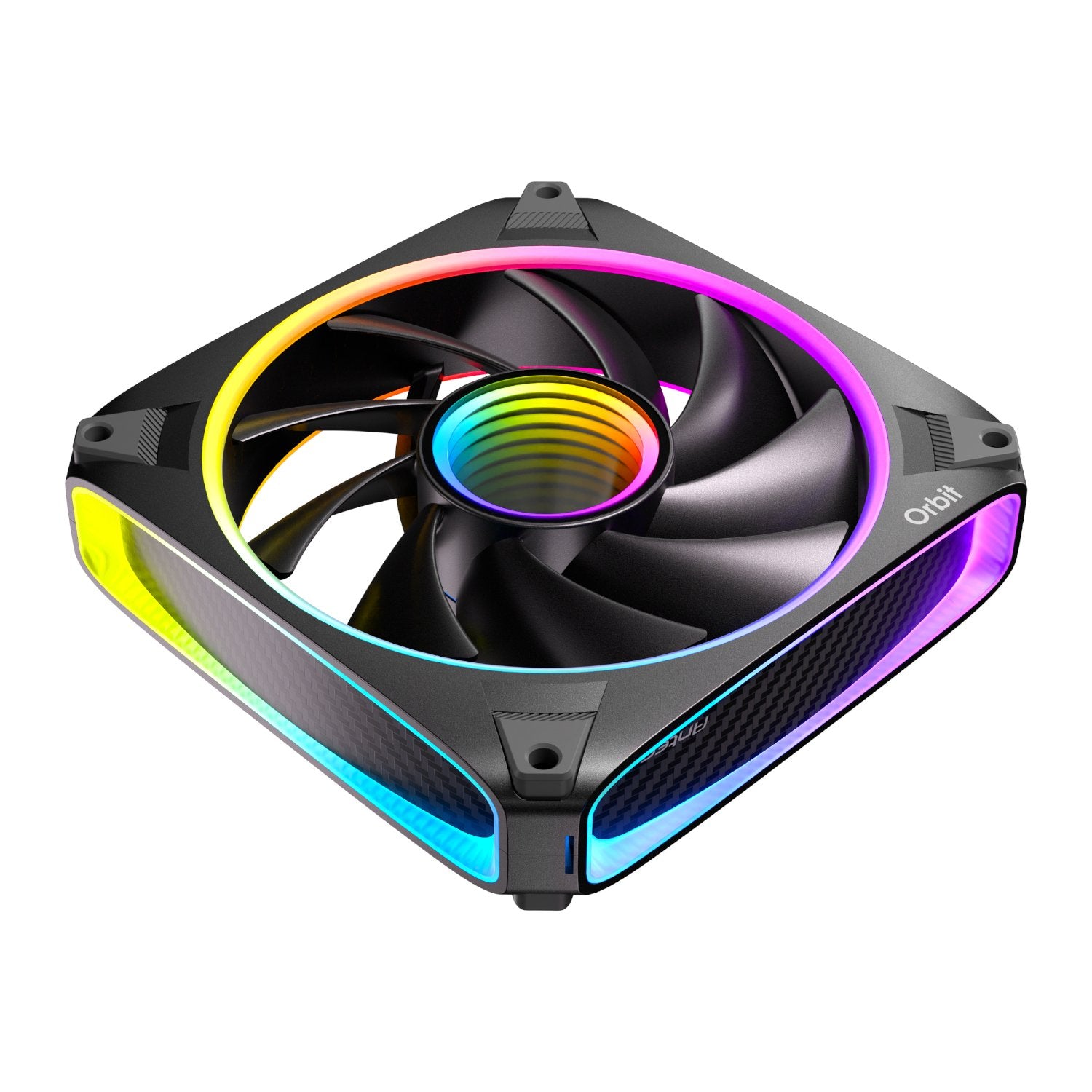 Antec ORBIT PWM 120mm ARGB Fan 3 Pack - Black-4