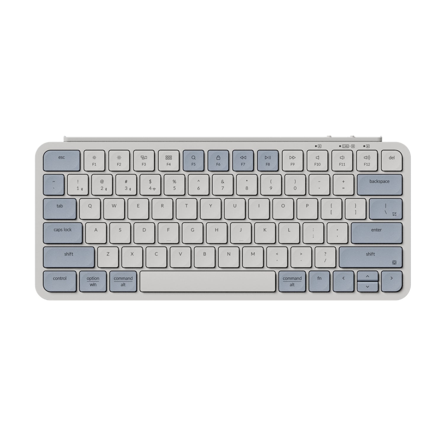 Keychron B11 Pro Ultra-Slim 75% Wireless Keyboard - Retro blue-0