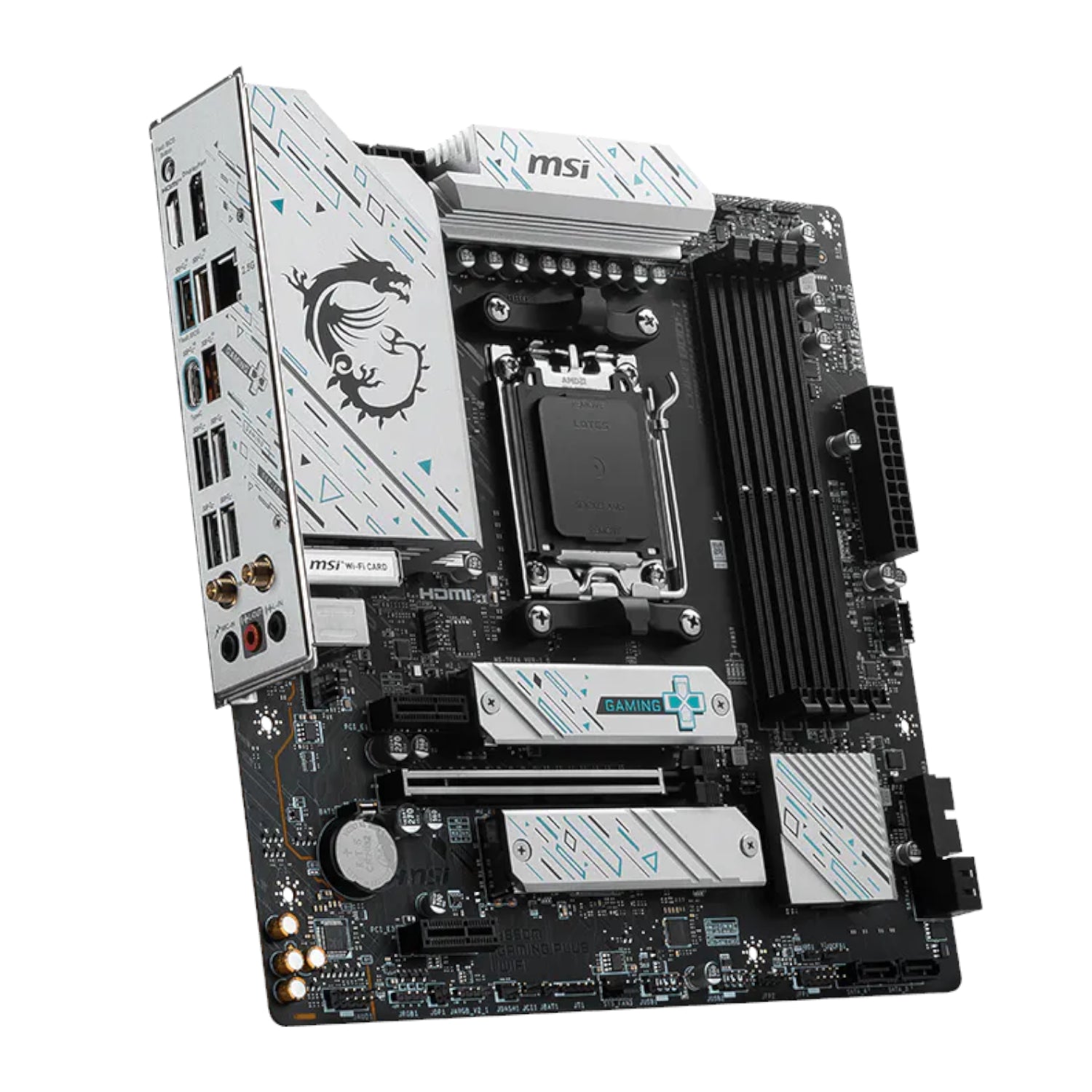 MSI B650M Gaming Plus WiFi AM5 M-ATX Gaming Motherboard-2