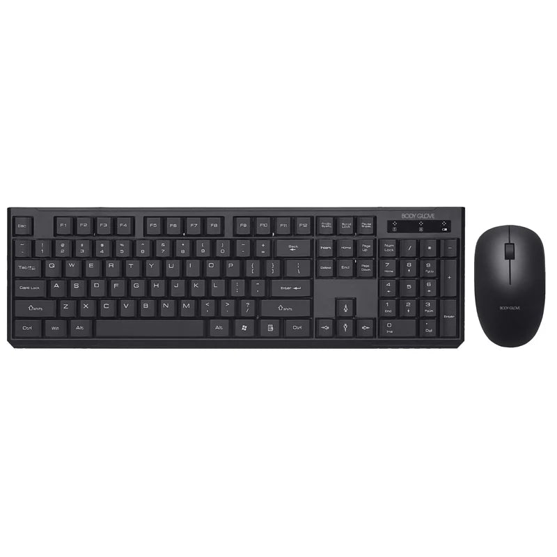 Body Glove Wireless keyboard and mouse combo-Black-0