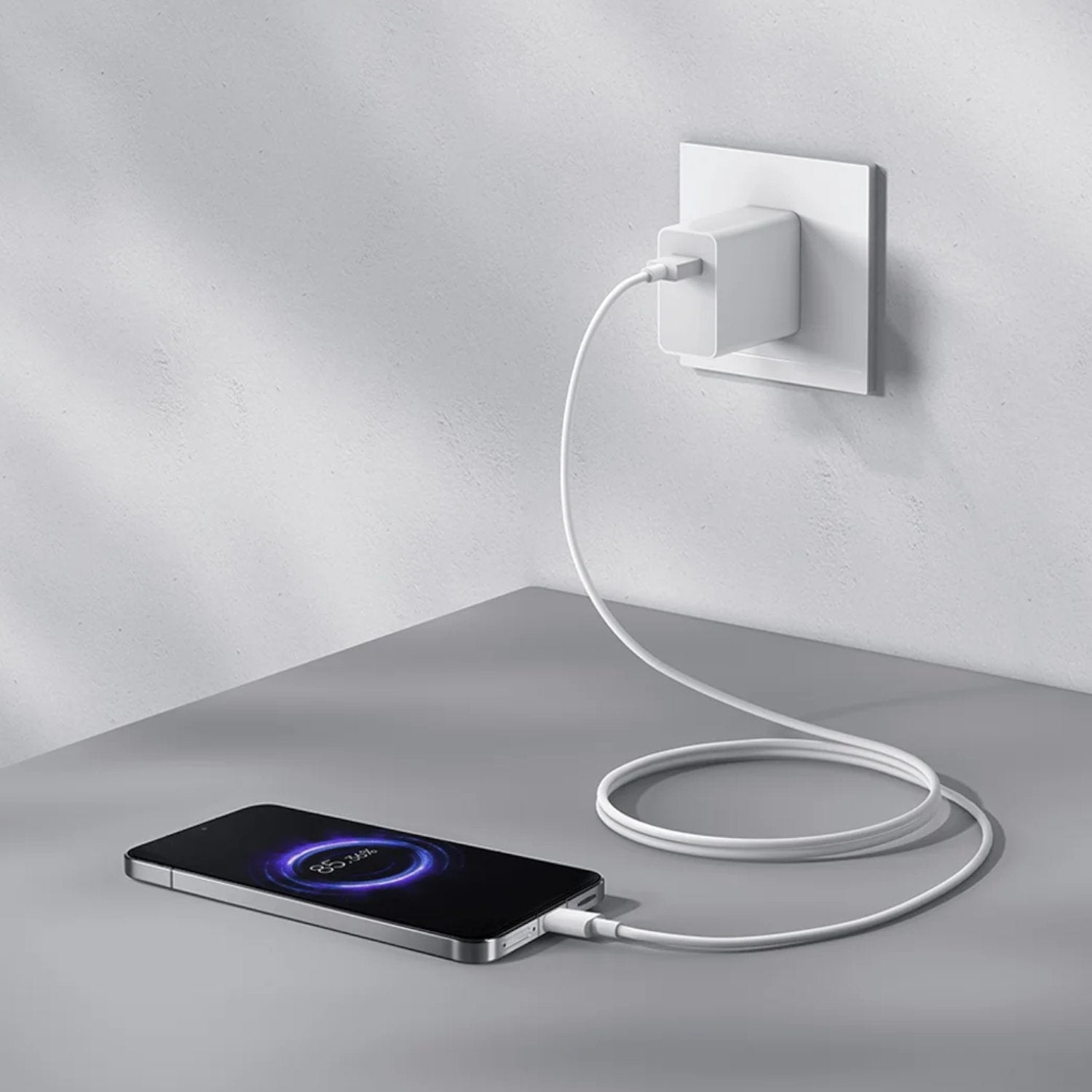 Xiaomi 3A USB-A to USB Type-C Cable 1M - White-2