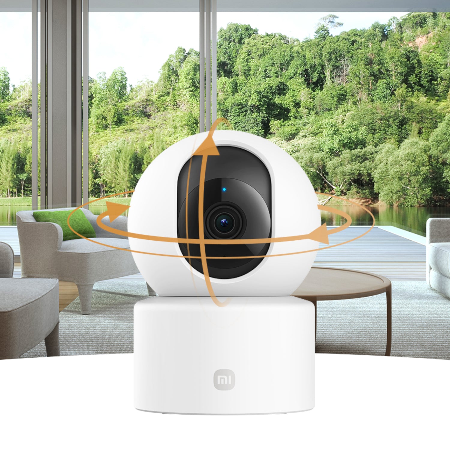 Xiaomi Smart Camera C301 2K Indoor Wi-Fi Security Camera-White-7