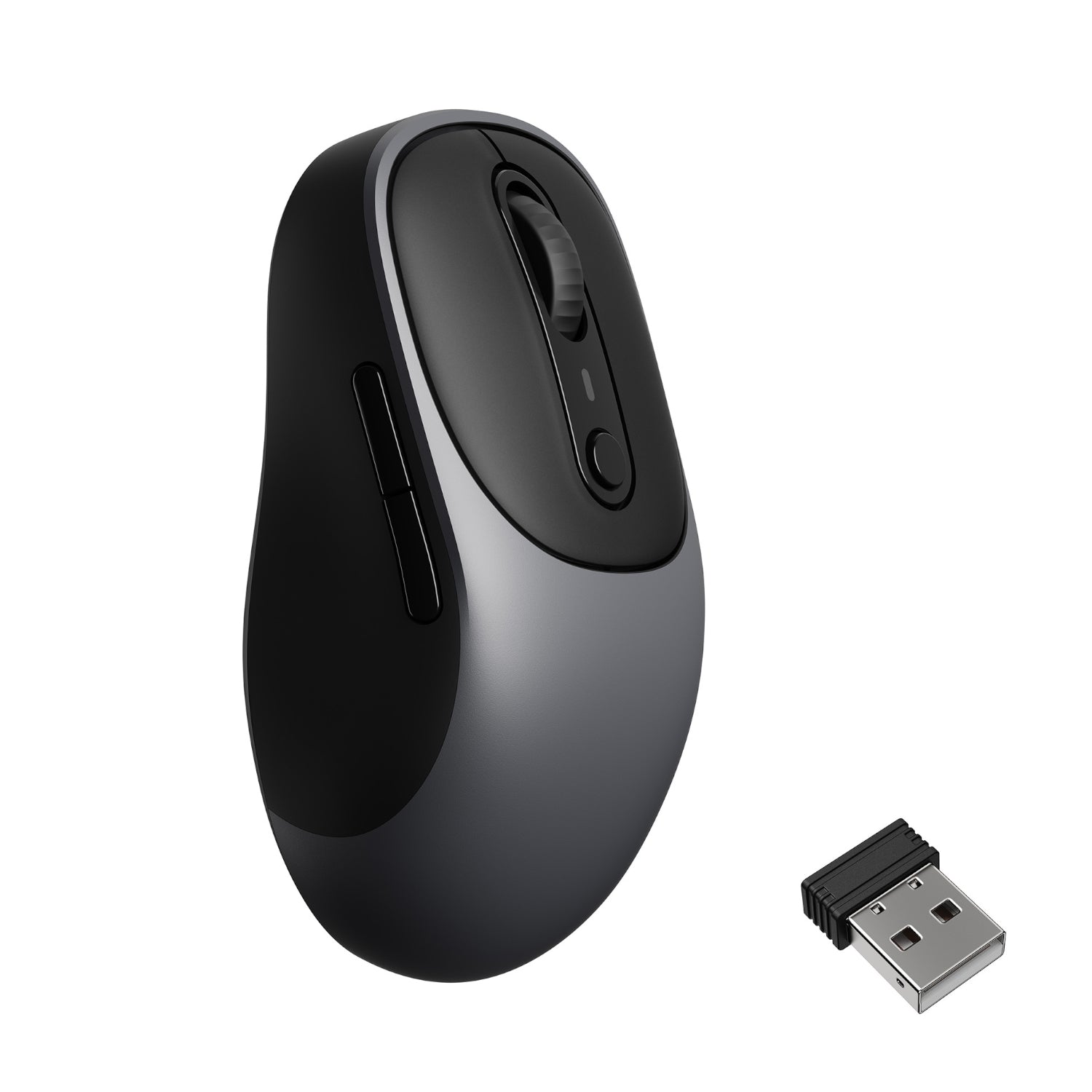 Keychron BM24 Wireless Silent Mouse - Metal Grey-0