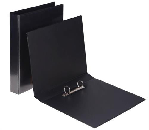 Marlin A4 PVC 70mm File Black Metal 40mm Capacity-0