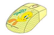 Tweety Optical USB Mouse Colour_ Green-0